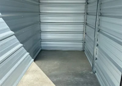 inside of storage unit